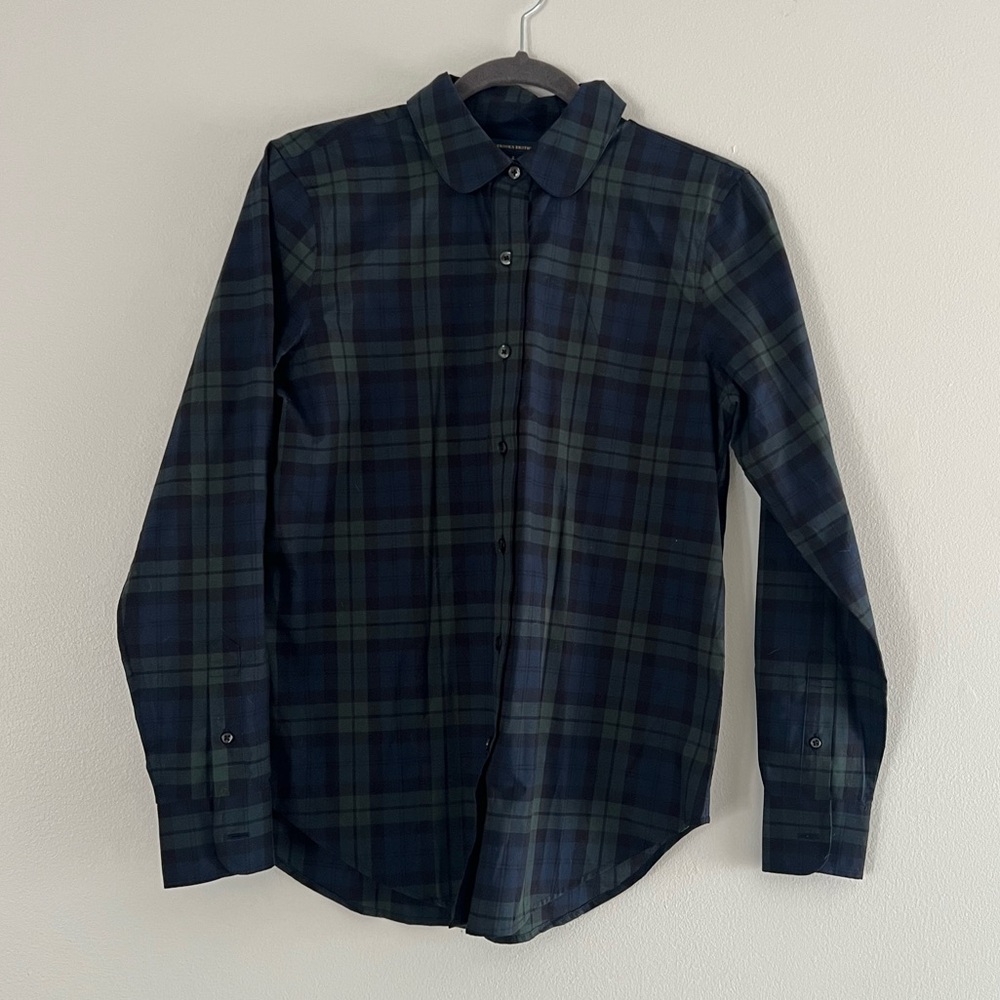Brooks Brothers Plaid Button-Up